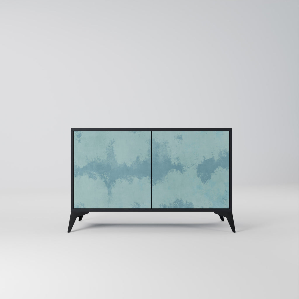 Buffet 2 portes SKY WASH finition noire