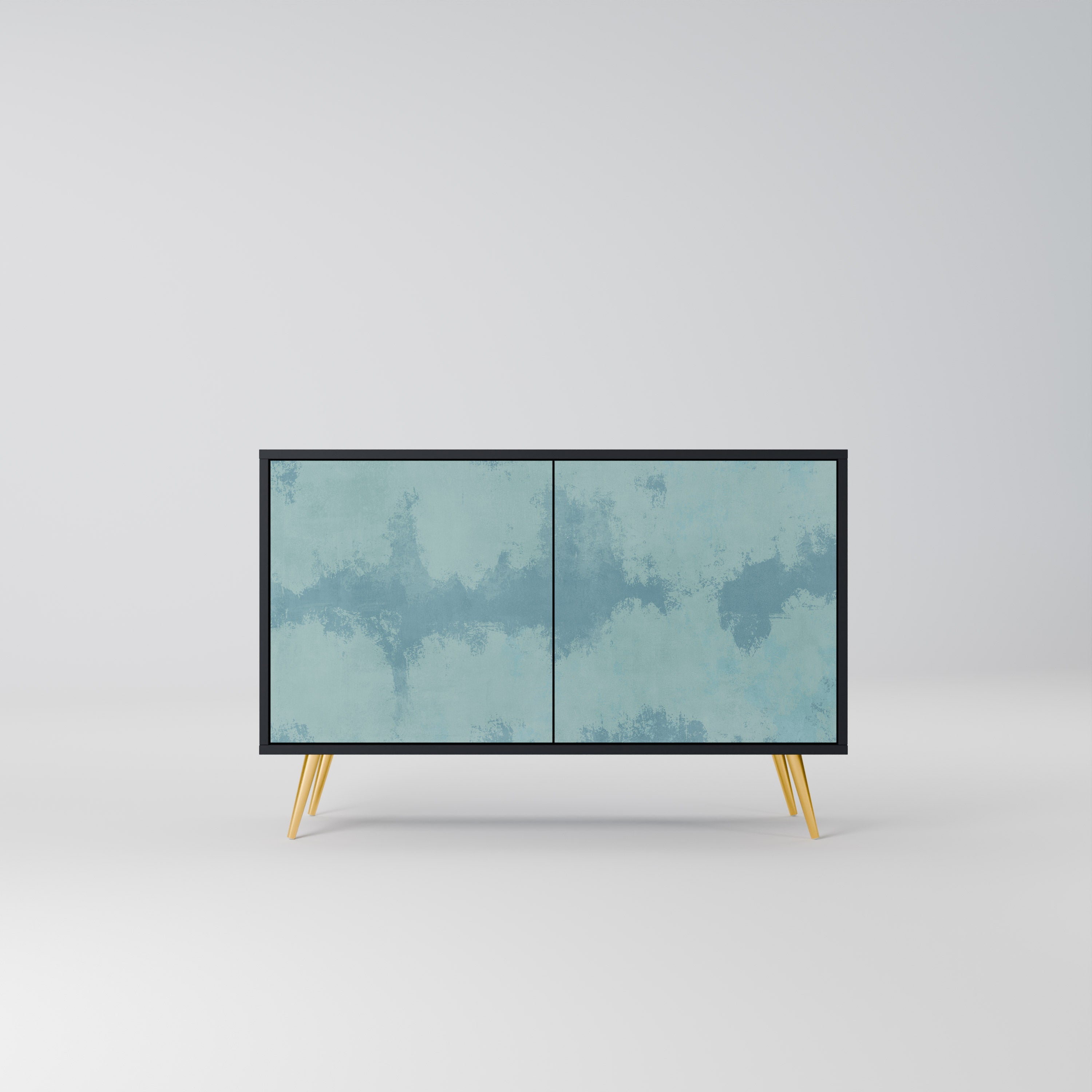 Buffet 2 portes SKY WASH finition noire