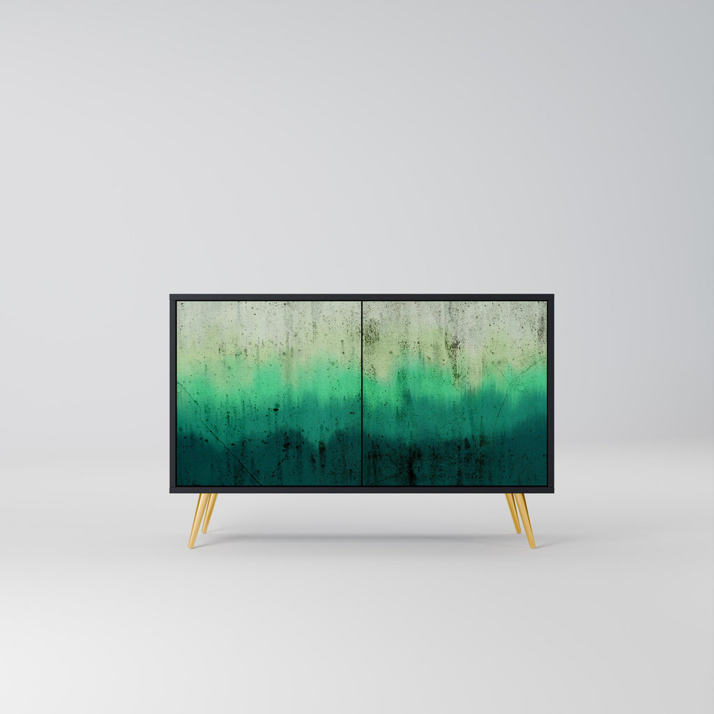 Buffet 2 portes NORTHERN LIGHTS finition noire