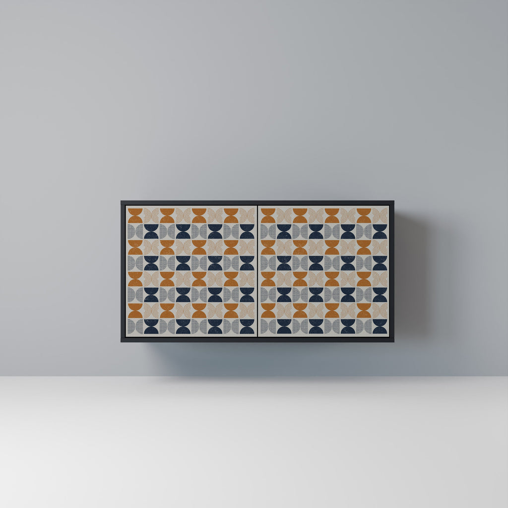 Buffet 2 portes REFLECTION RANGE en finition noire