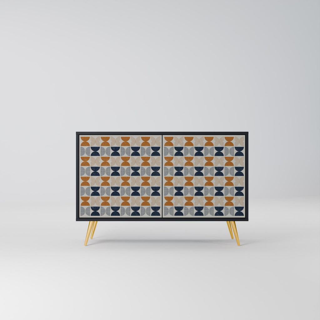 Buffet 2 portes REFLECTION RANGE en finition noire