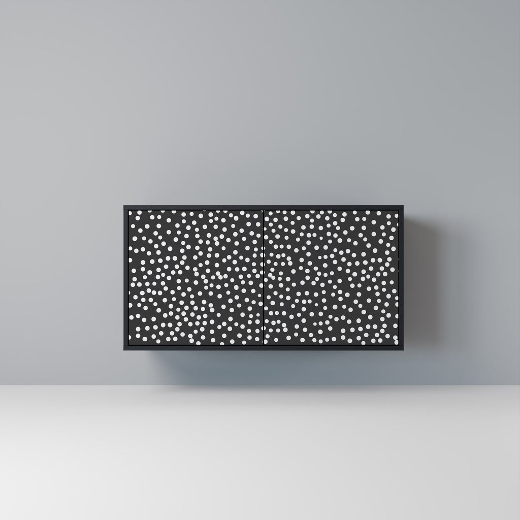 Buffet 2 portes BLINDING LIGHTS en finition noire