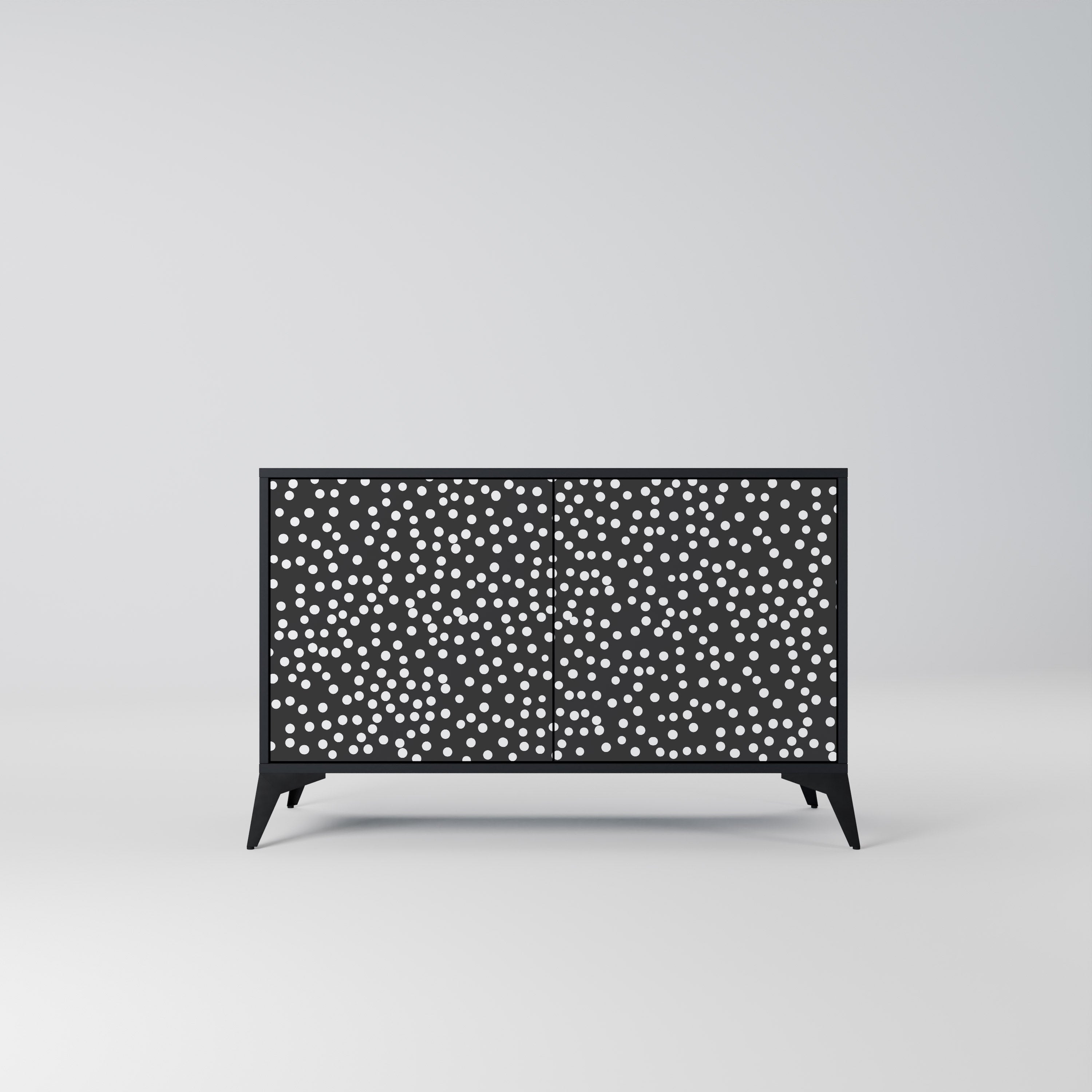 Buffet 2 portes BLINDING LIGHTS en finition noire