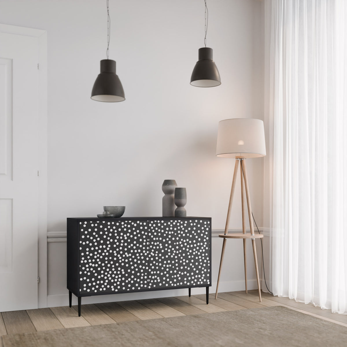 BLINDING LIGHTS 2-Door Sideboard