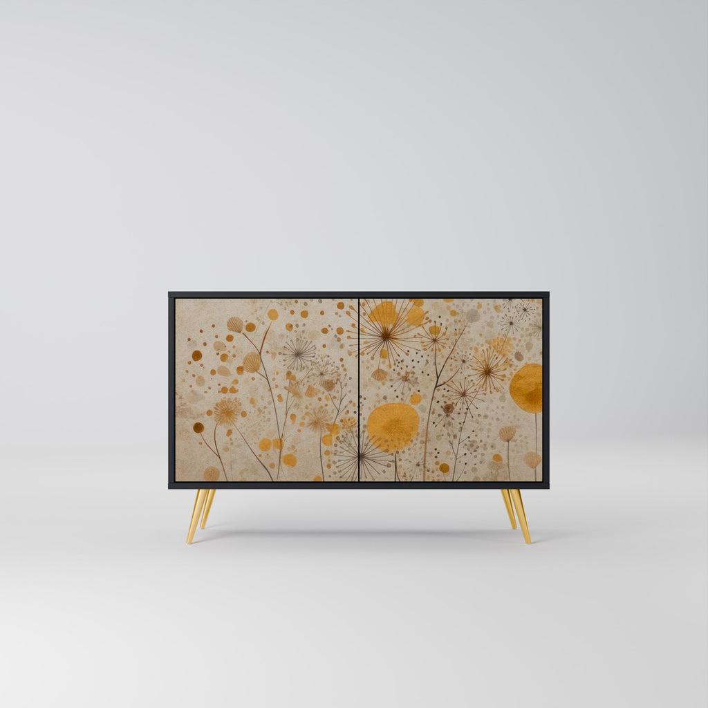 Buffet 2 portes MORNING GLADE en finition noire