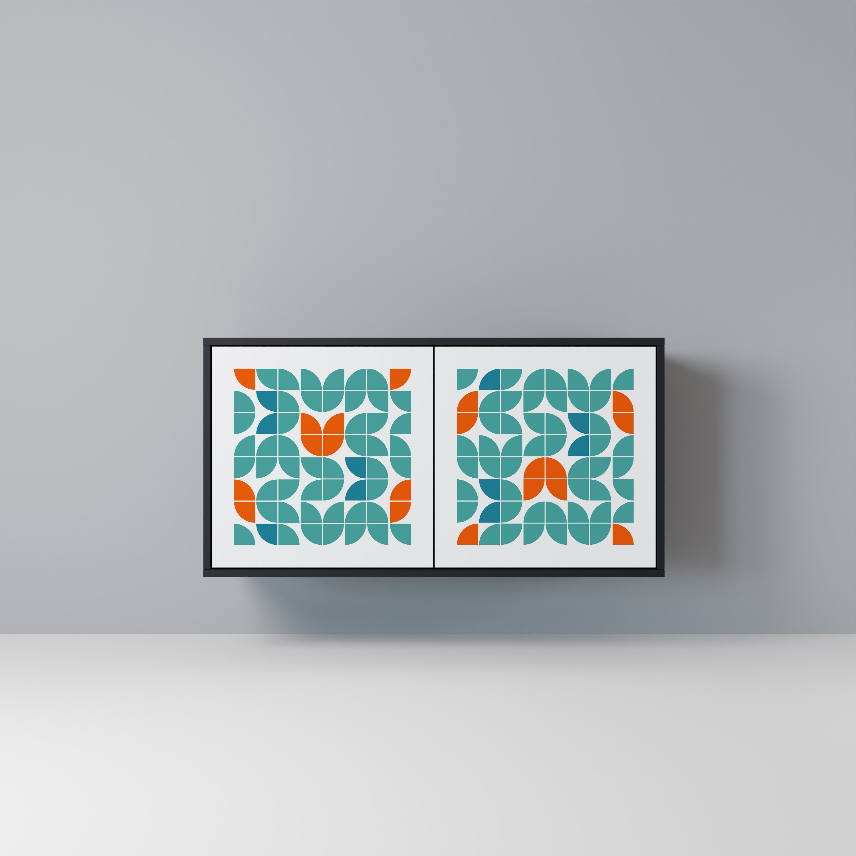 Buffet 2 portes BE THE CHANGE en finition noire