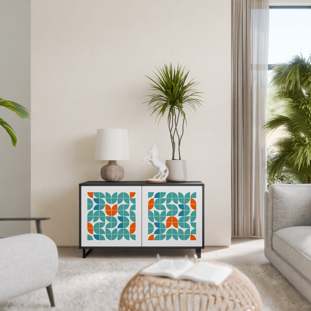 Buffet 2 portes BE THE CHANGE en finition noire