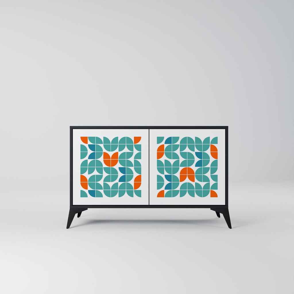 Buffet 2 portes BE THE CHANGE en finition noire