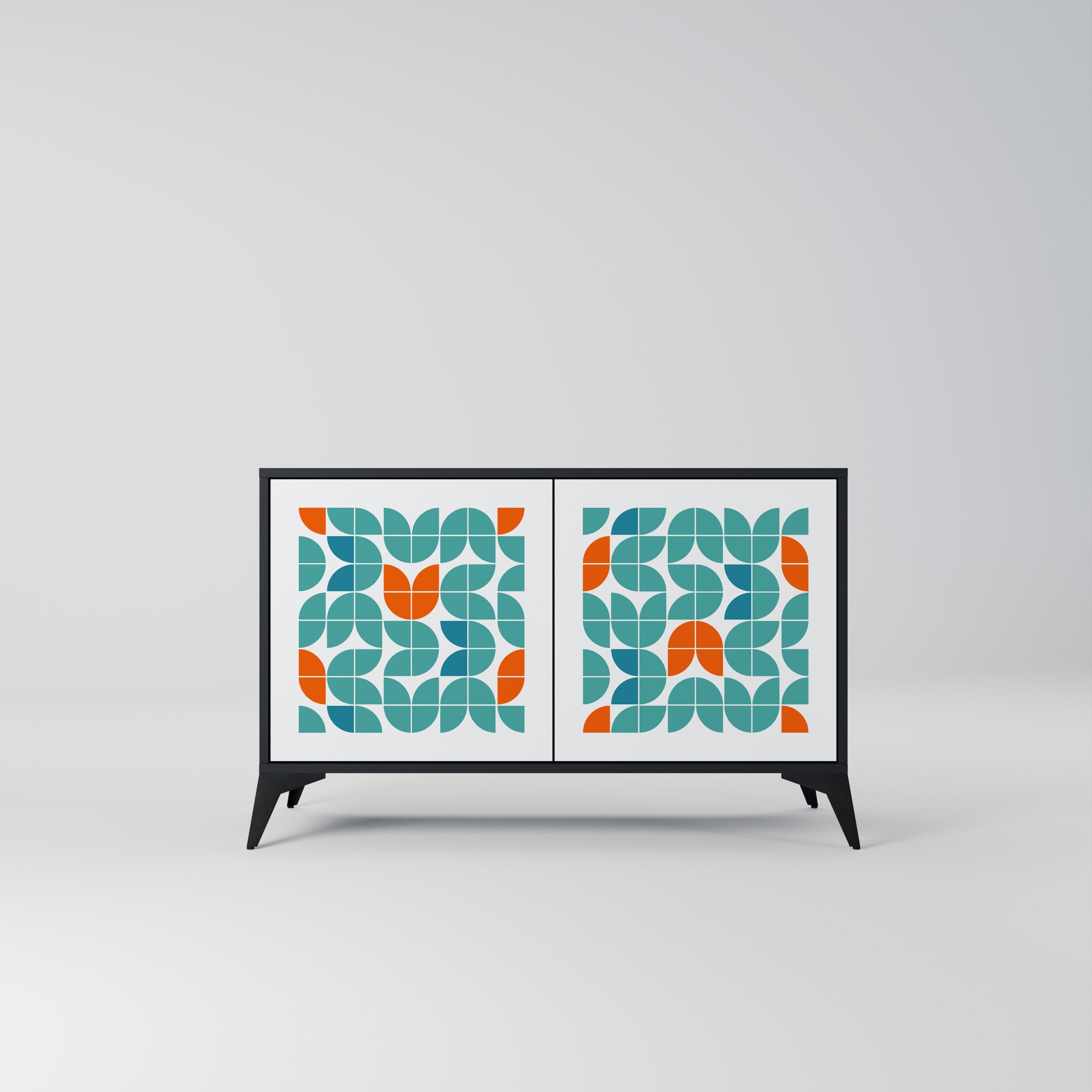 Buffet 2 portes BE THE CHANGE en finition noire