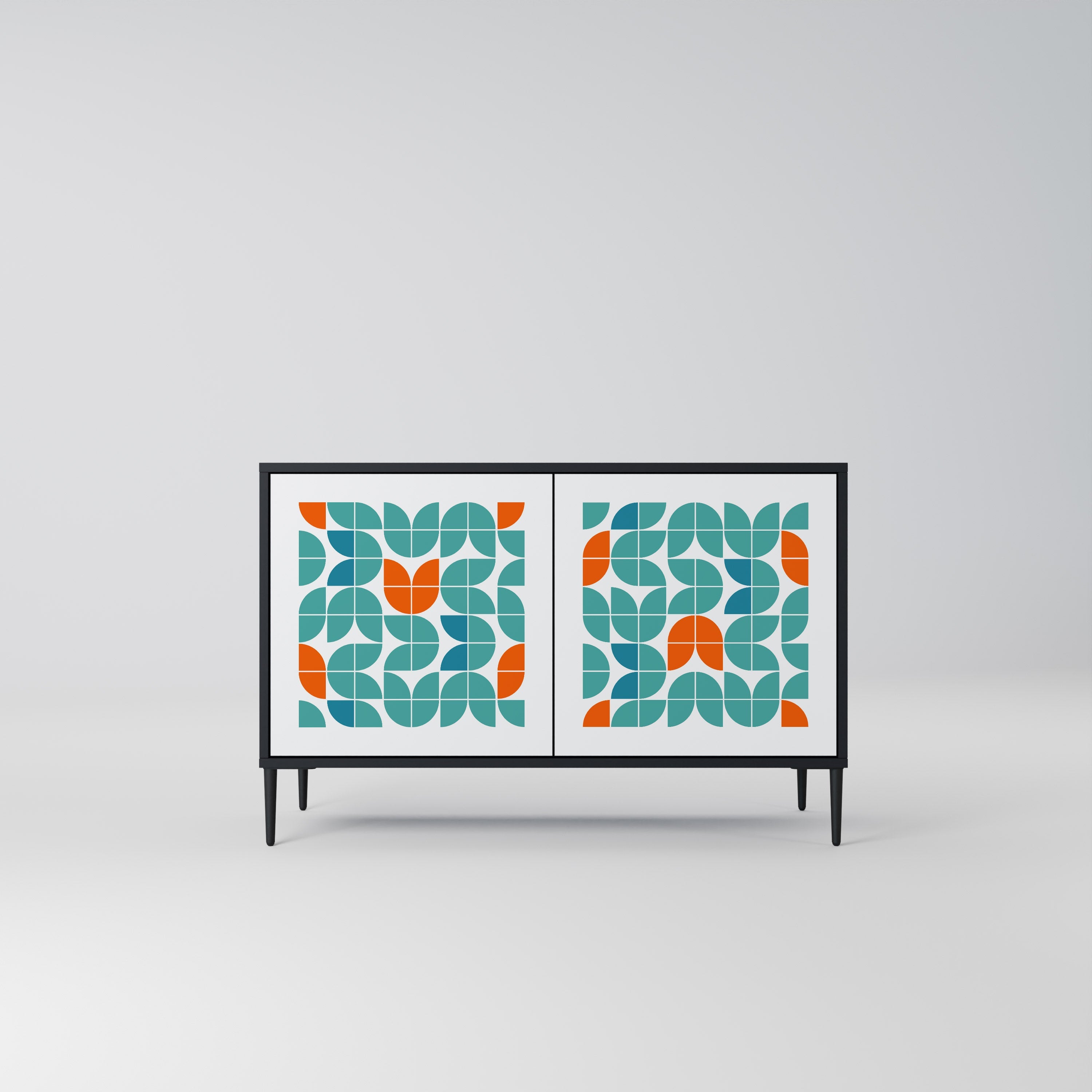 Buffet 2 portes BE THE CHANGE en finition noire