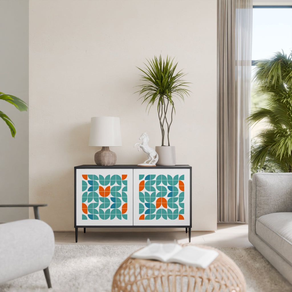 Buffet 2 portes BE THE CHANGE en finition noire