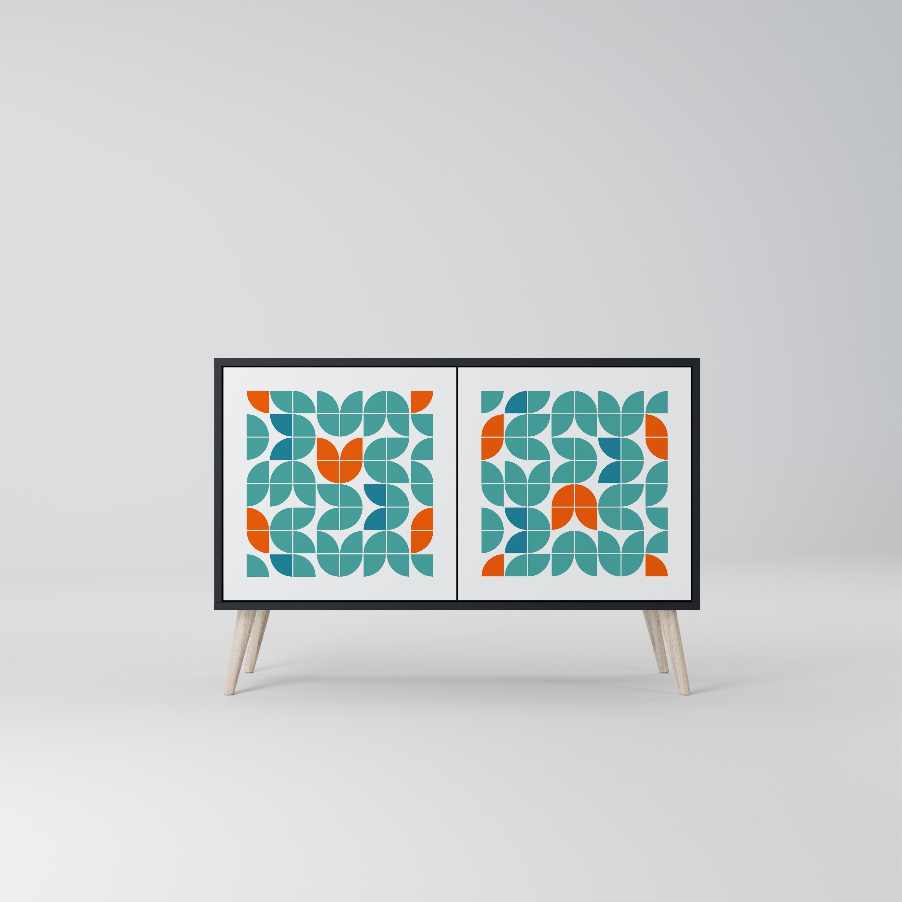 Buffet 2 portes BE THE CHANGE en finition noire