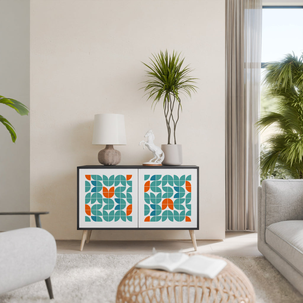 Buffet 2 portes BE THE CHANGE en finition noire