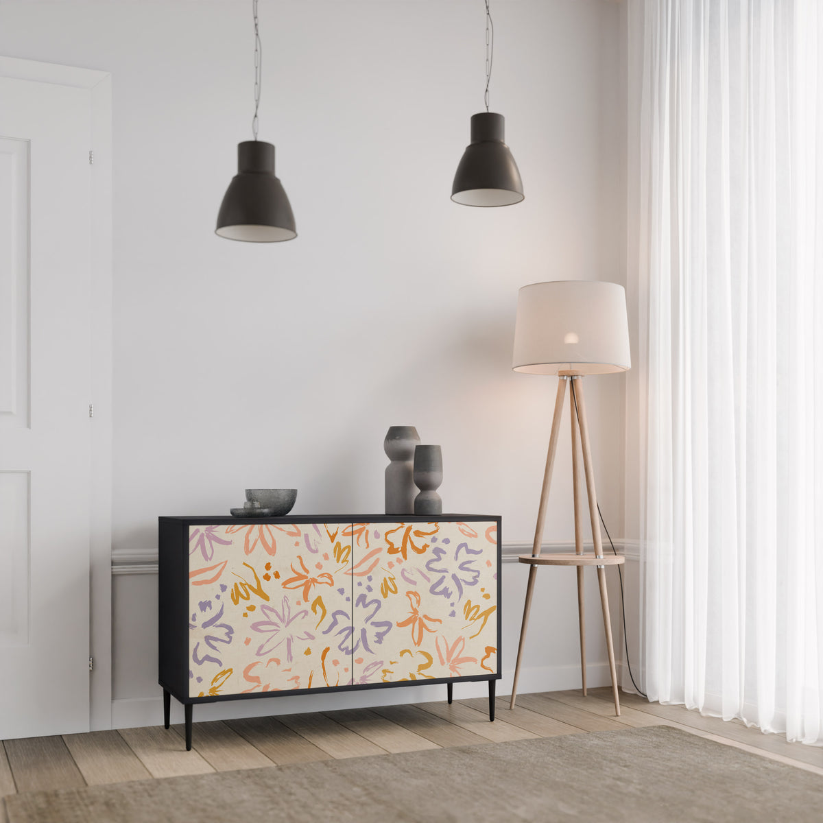 SPRING WHIMSY 2-Door Sideboard