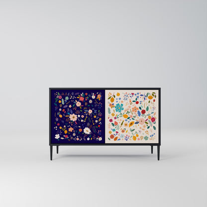 FLORAL COMBINATION 2-Door Sideboard