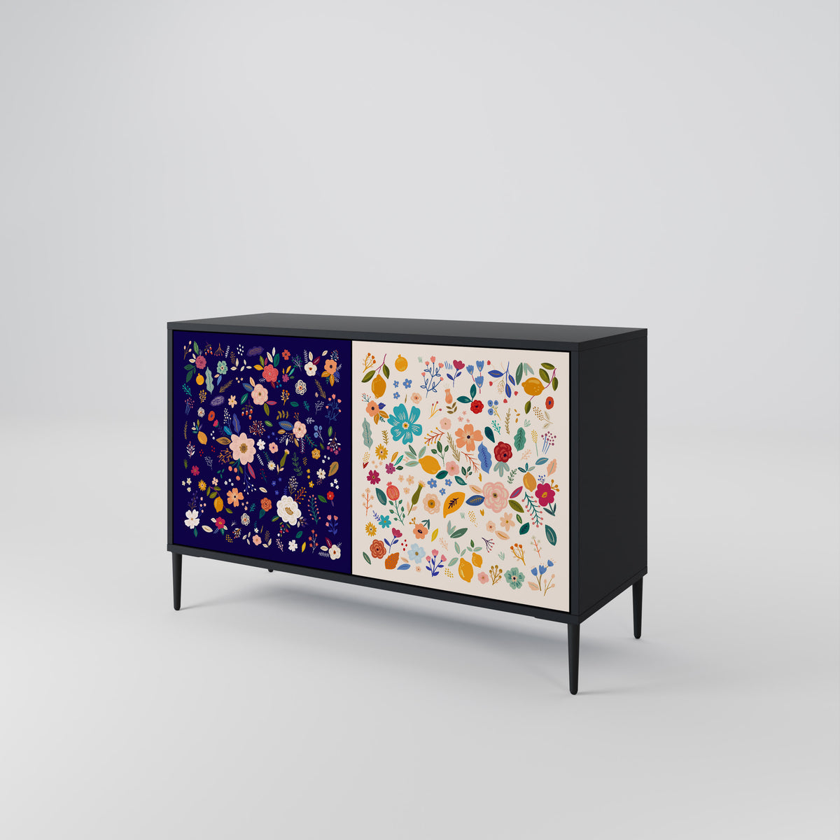 FLORAL COMBINATION 2-Door Sideboard