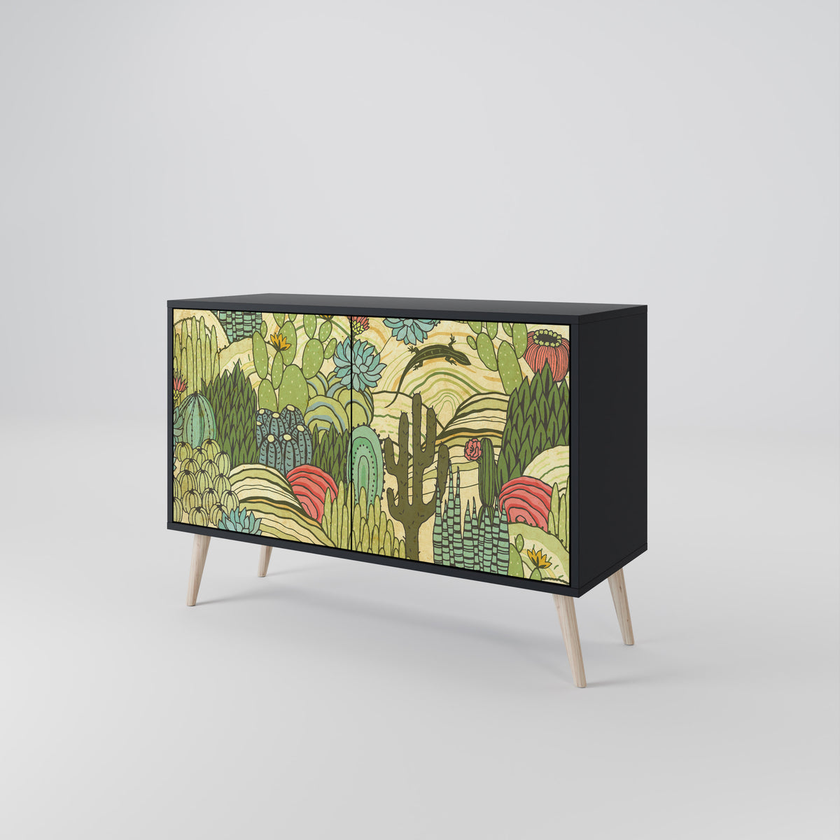 SUCCULENTS KALEIDOSCOPE 2-Door Sideboard