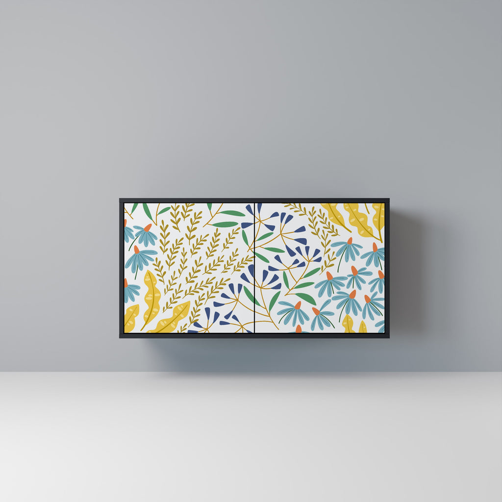 Buffet 2 portes HELLO SPRING finition noire