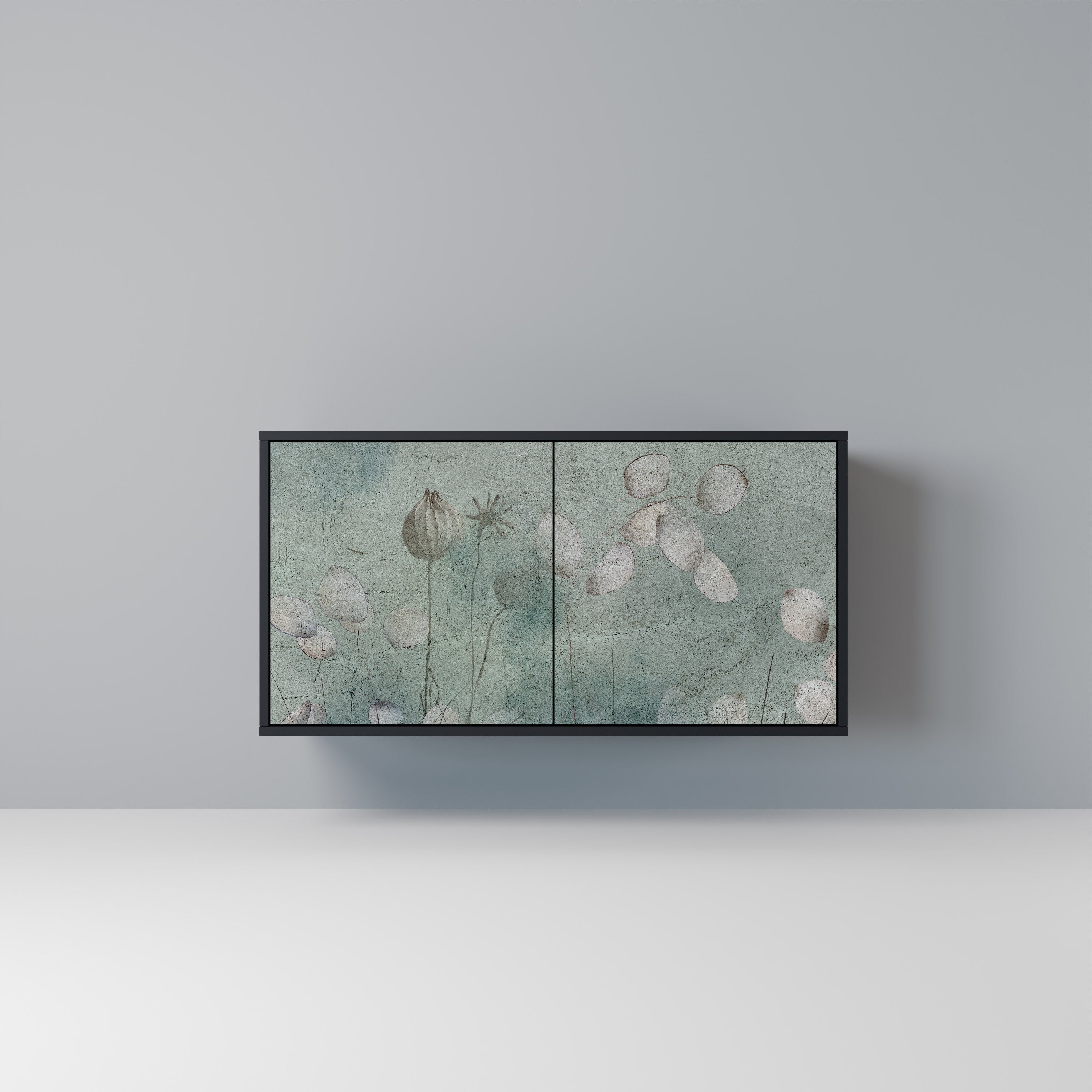 Buffet 2 portes NIGHT LADY finition noire