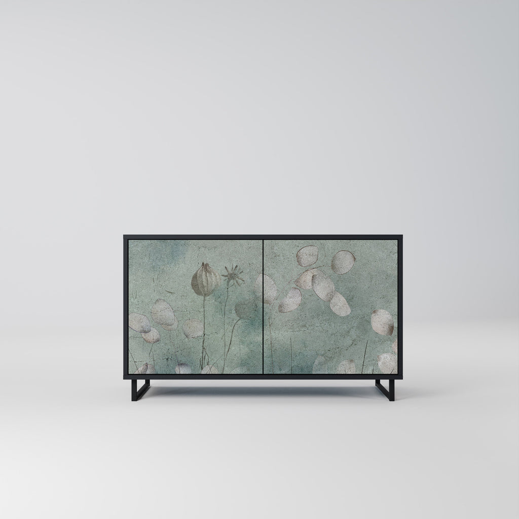 Buffet 2 portes NIGHT LADY finition noire