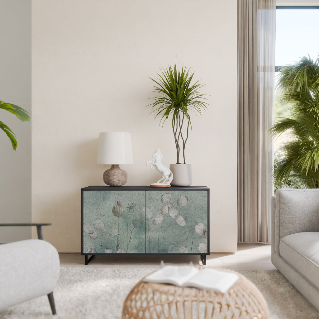 Buffet 2 portes NIGHT LADY finition noire