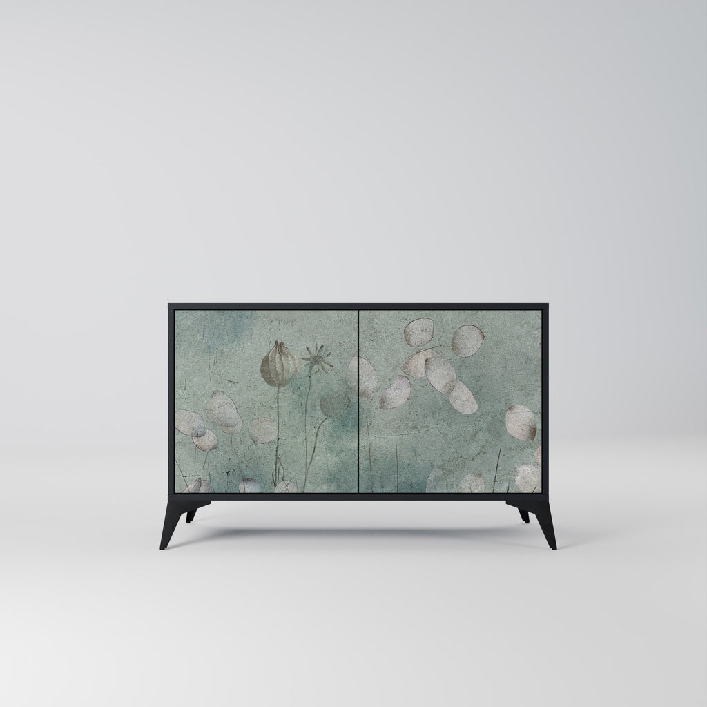 Buffet 2 portes NIGHT LADY finition noire