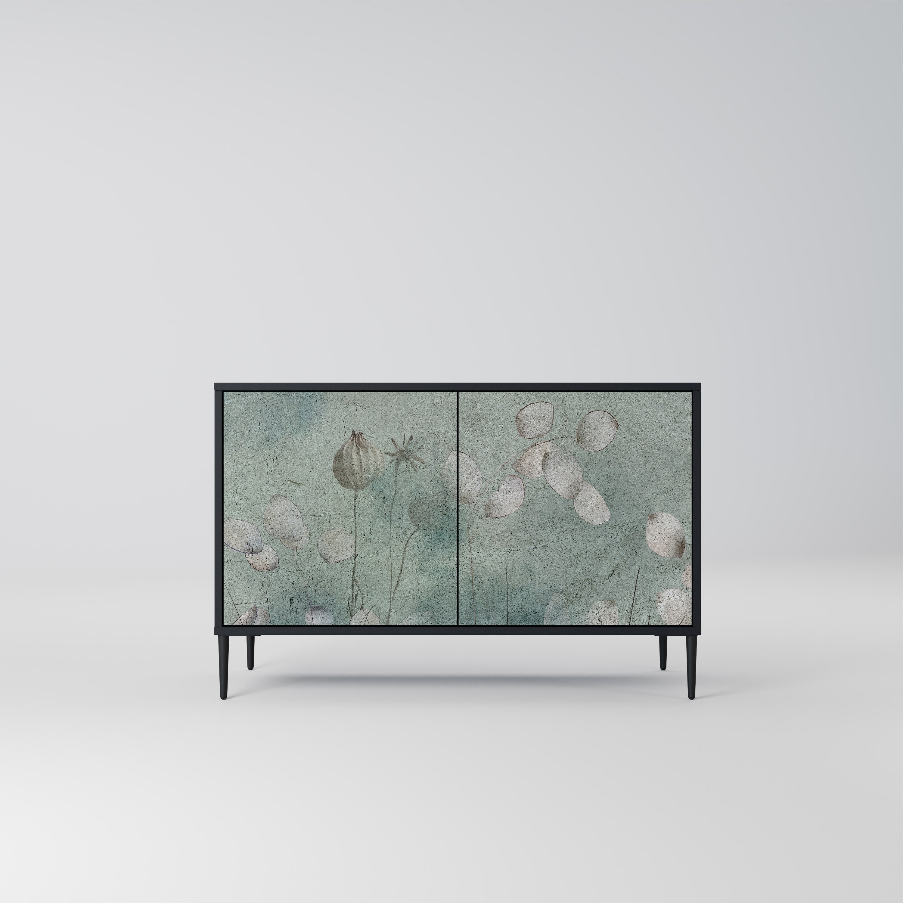 Buffet 2 portes NIGHT LADY finition noire