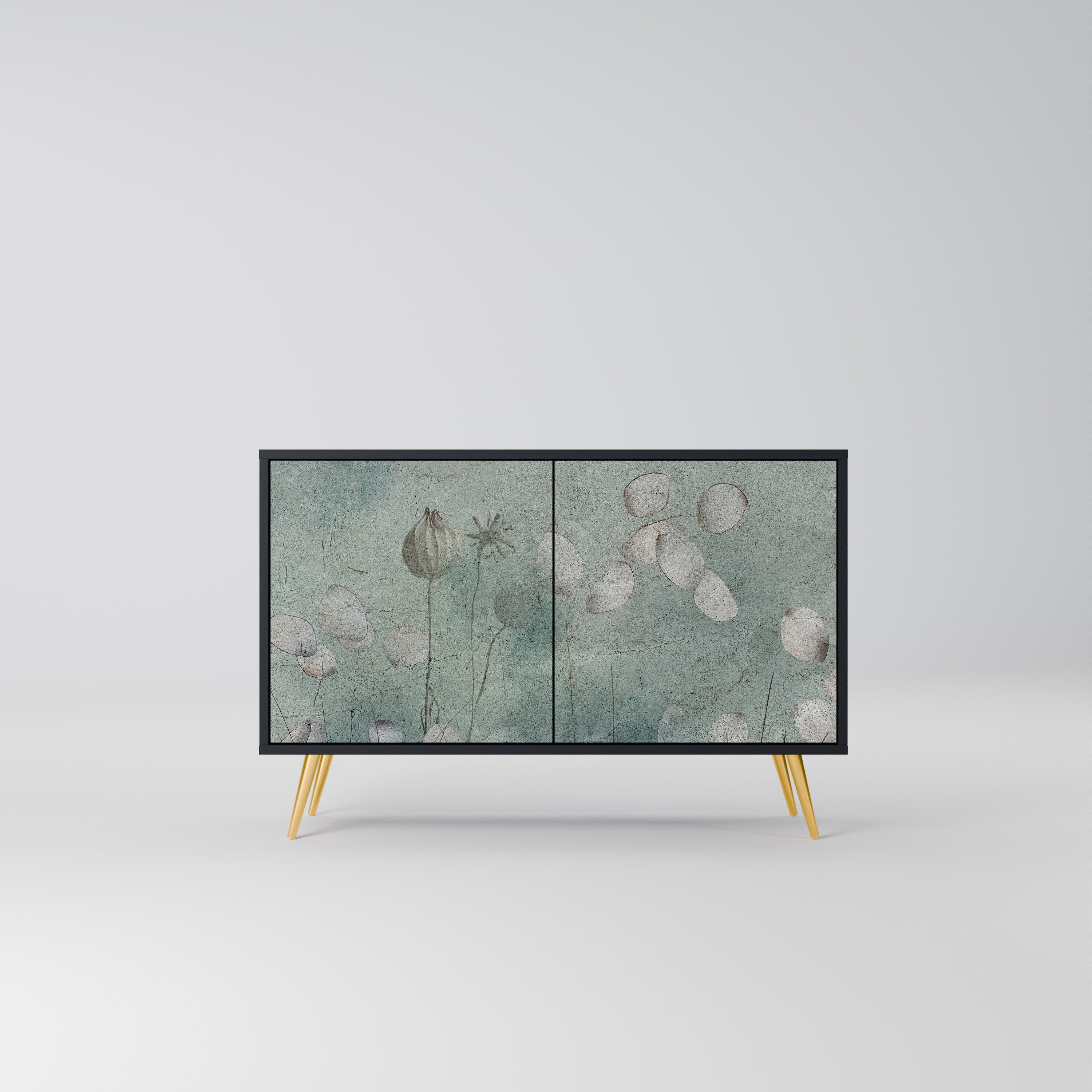 Buffet 2 portes NIGHT LADY finition noire