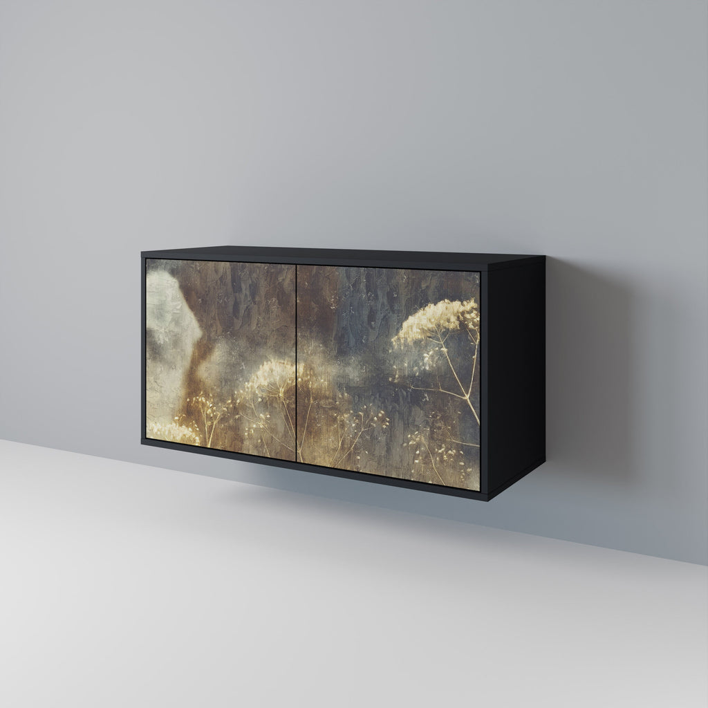 Buffet 2 portes GENTLE POWER finition noire