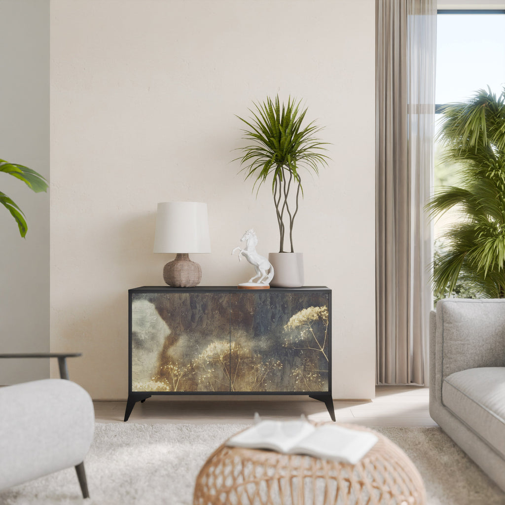 Buffet 2 portes GENTLE POWER finition noire