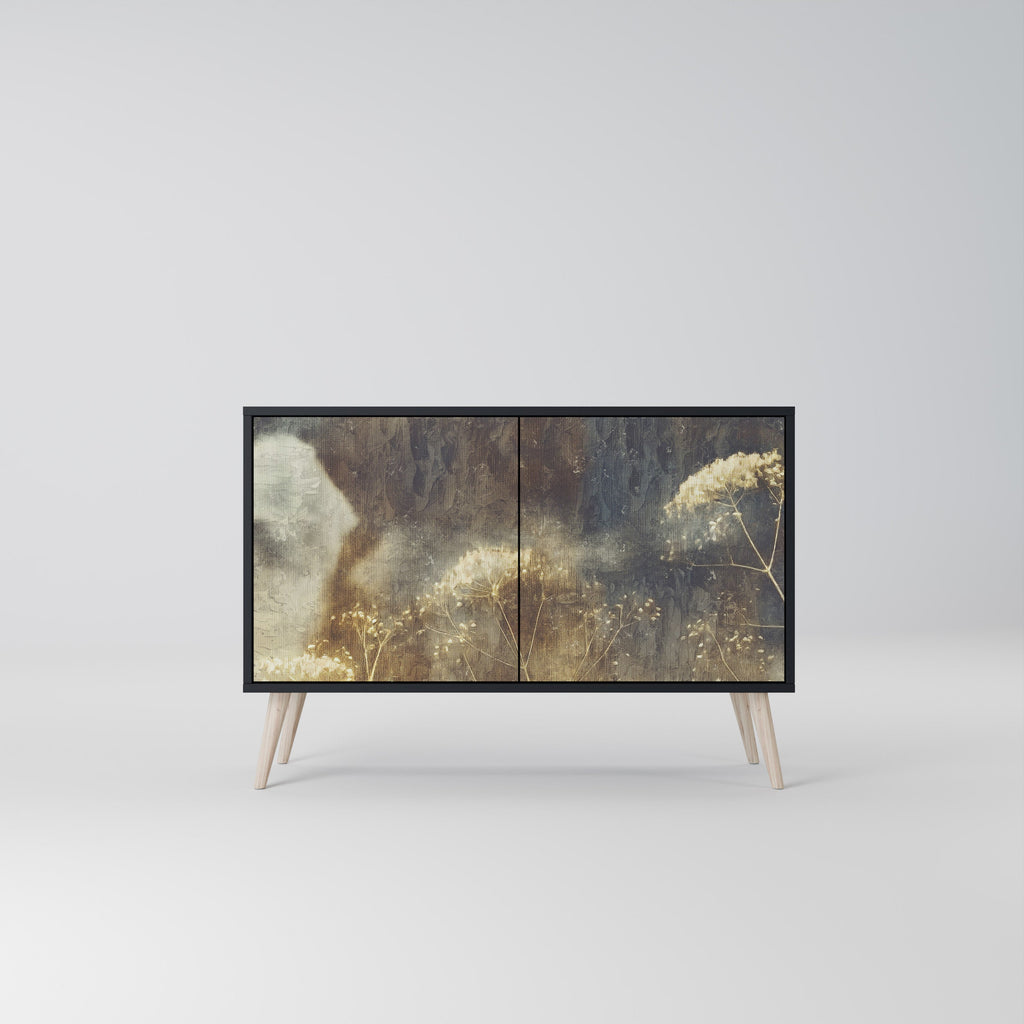 Buffet 2 portes GENTLE POWER finition noire