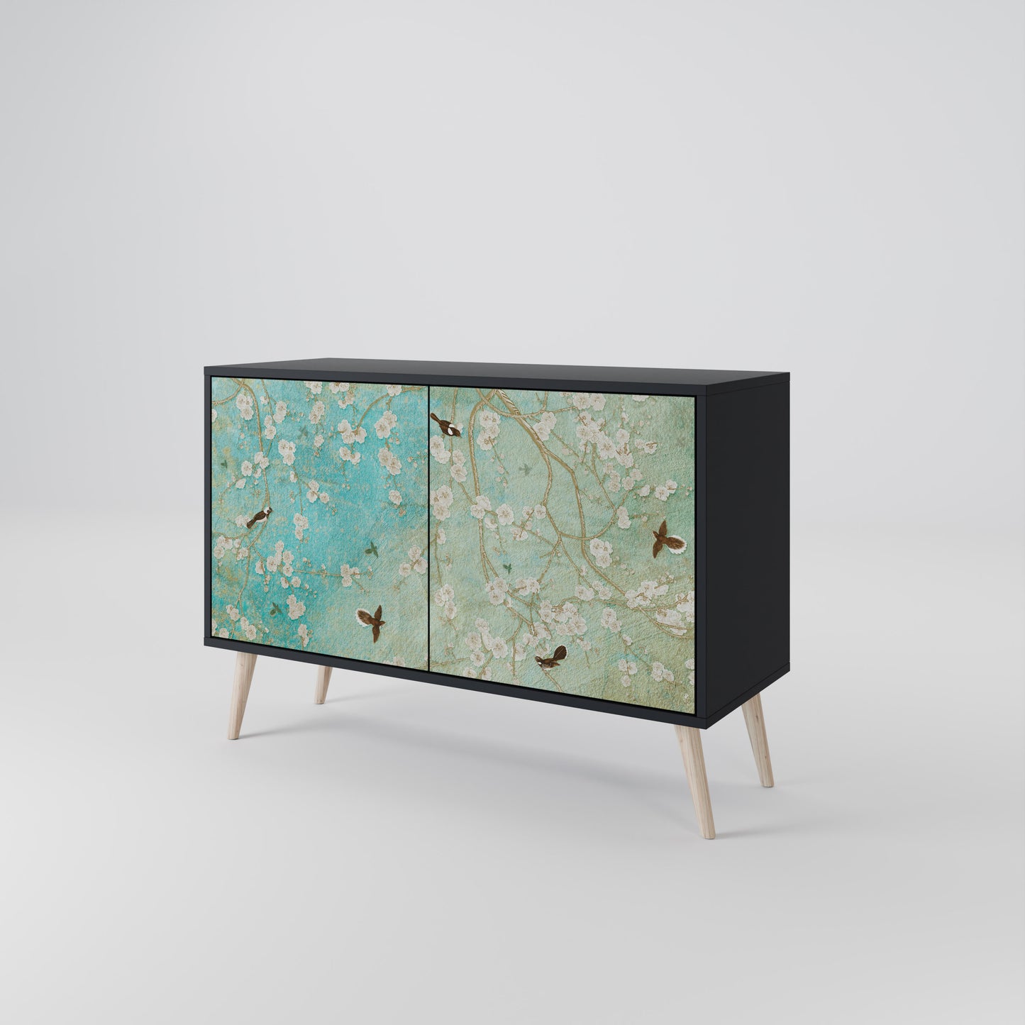 BLOOMING CHARM 2-Door Sideboard