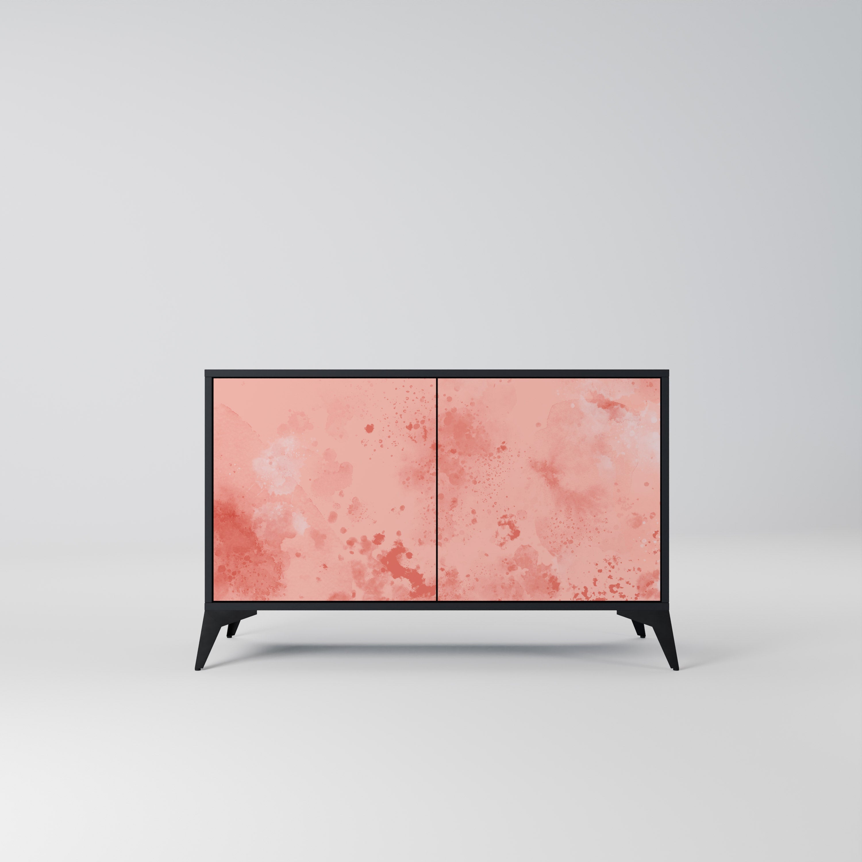 Buffet 2 portes CRANE DANCE finition noire