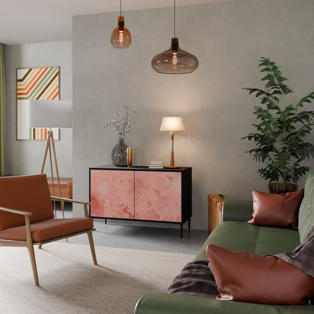 Buffet 2 portes CRANE DANCE finition noire