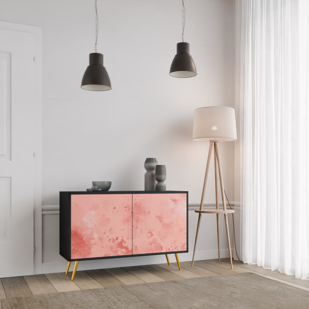 Buffet 2 portes CRANE DANCE finition noire