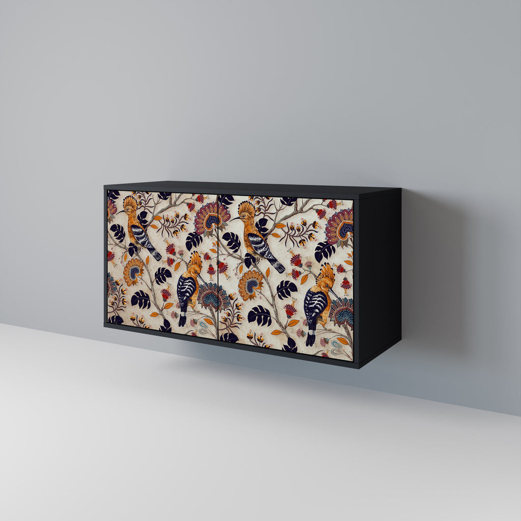 Buffet 2 portes EMINENT HOOPOE en finition noire