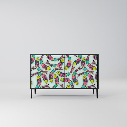 INDIAN FISH 2-Door Sideboard