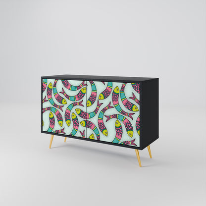 INDIAN FISH 2-Door Sideboard