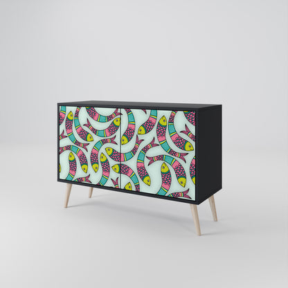 INDIAN FISH 2-Door Sideboard