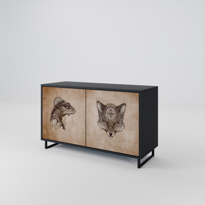 STEAMPUNK CLAN 2-Door Sideboard