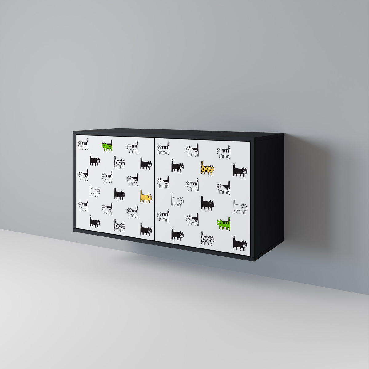 CATS COMPILATION 2-Door Sideboard