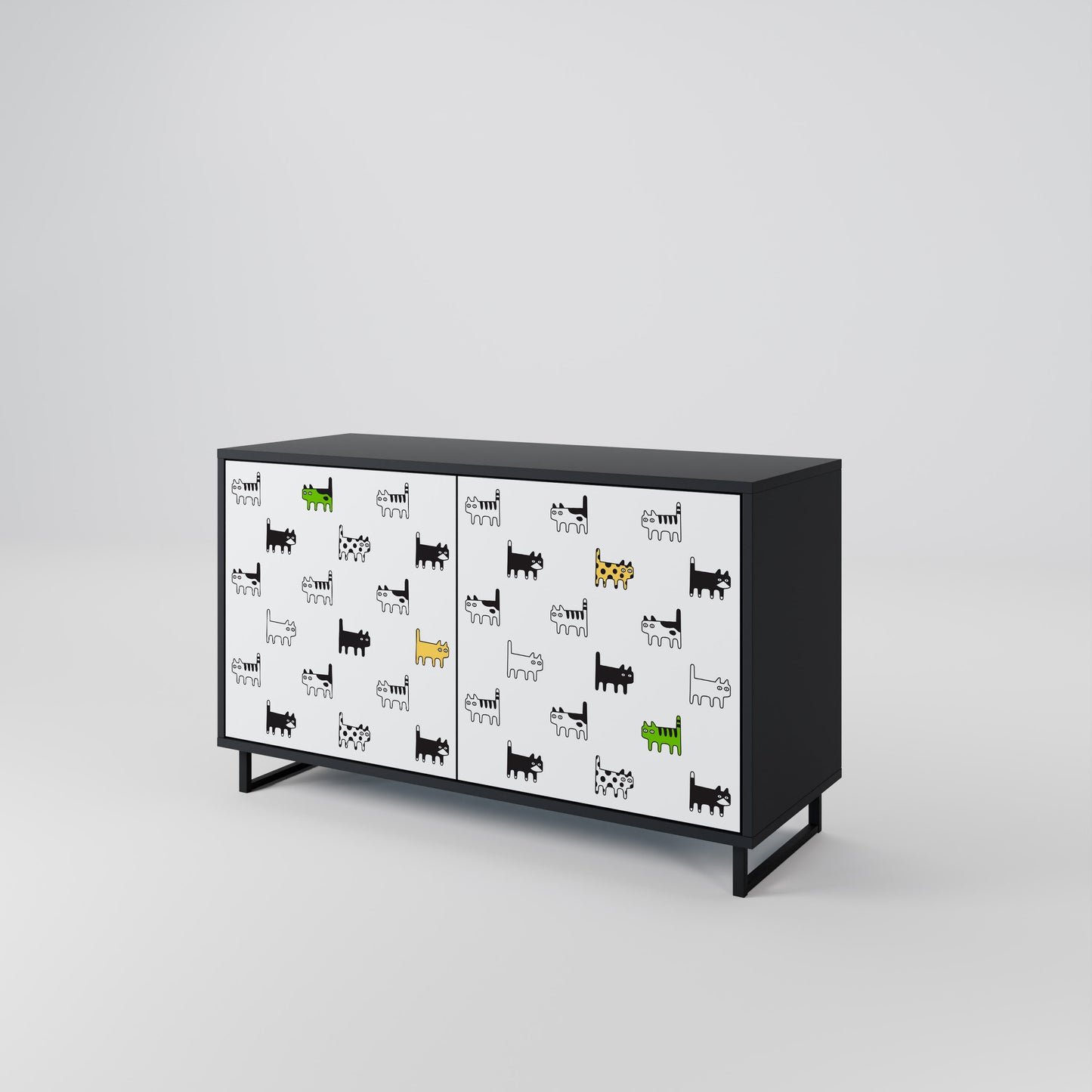 CATS COMPILATION 2-Door Sideboard