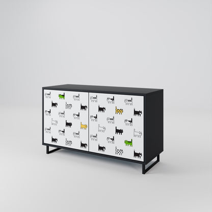 CATS COMPILATION 2-Door Sideboard