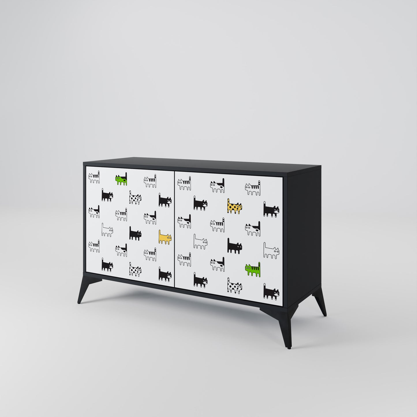 CATS COMPILATION 2-Door Sideboard