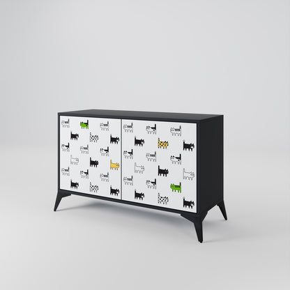 CATS COMPILATION 2-Door Sideboard