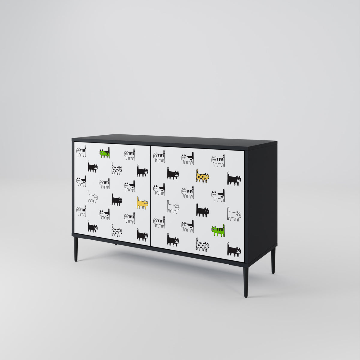 CATS COMPILATION 2-Door Sideboard