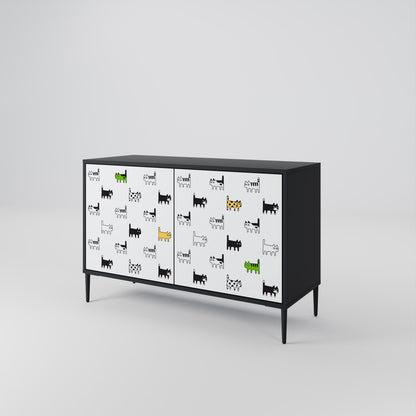 CATS COMPILATION 2-Door Sideboard