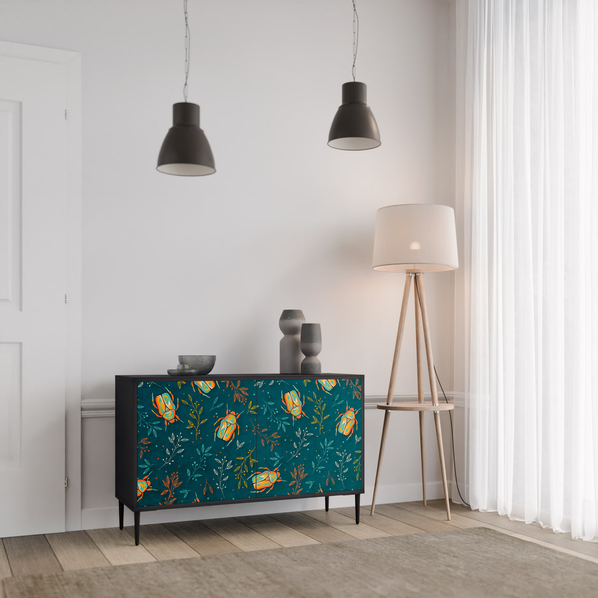 AUTUMN INSECTS 2-Door Sideboard