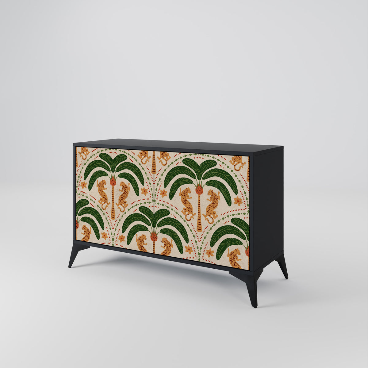 DANCING PREDATORS 2-Door Sideboard