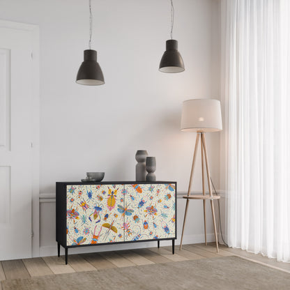 COLORFUL INSECTS 2-Door Sideboard
